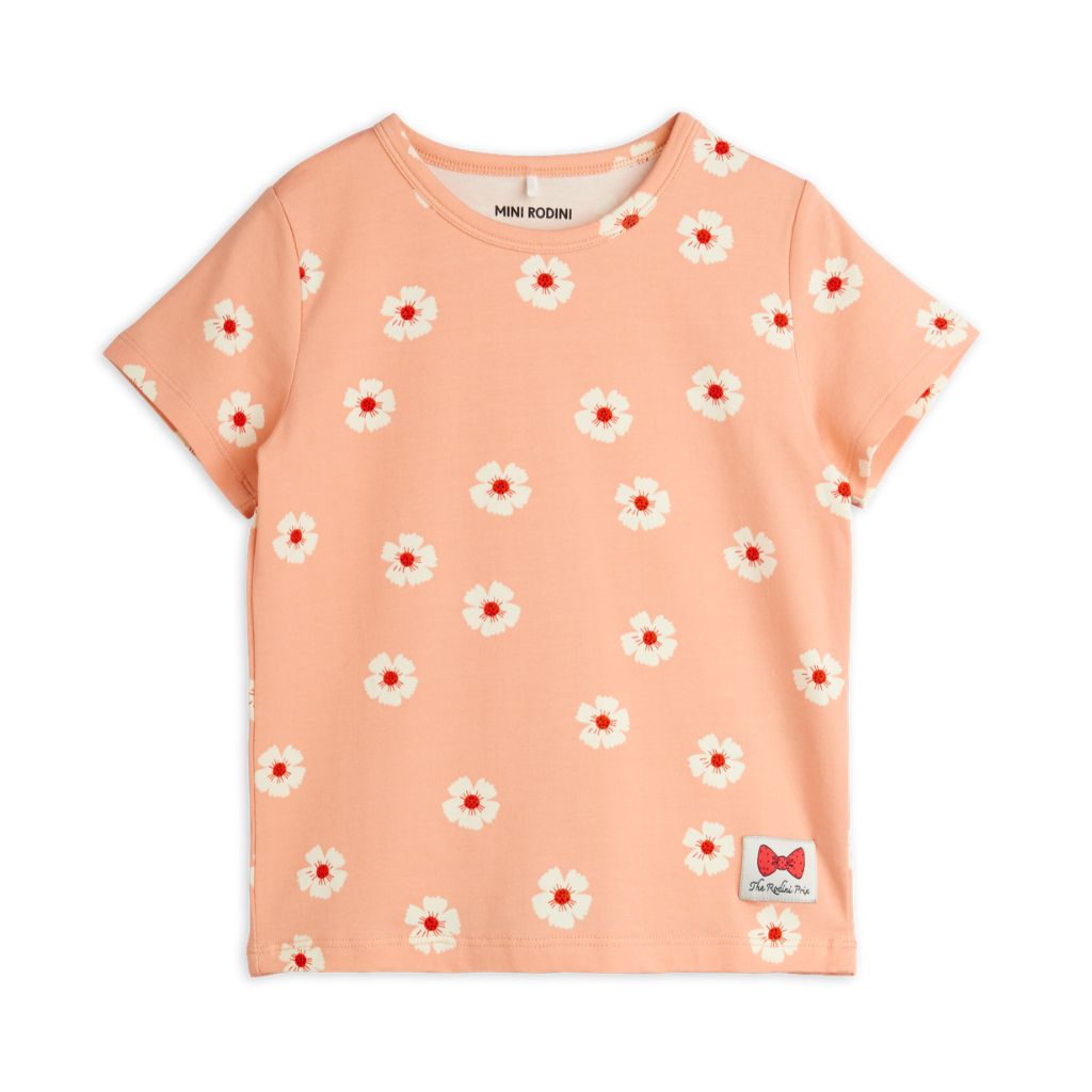 Mini Rodini Flowers Aop Ss Tee