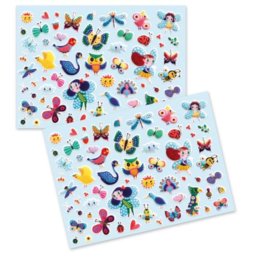 Djeco Puffy Stickers- Little Wings R