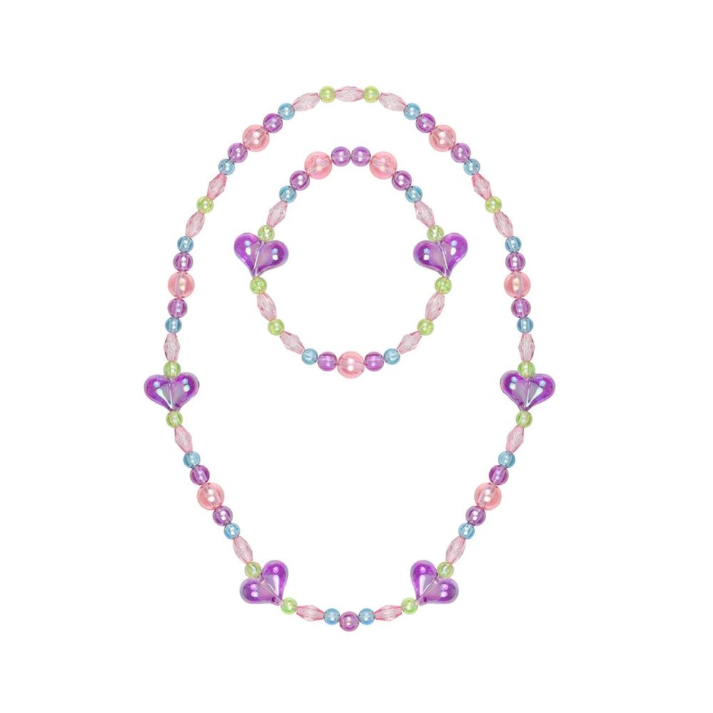 My Heart Will Go On Necklace & Bracelet Set