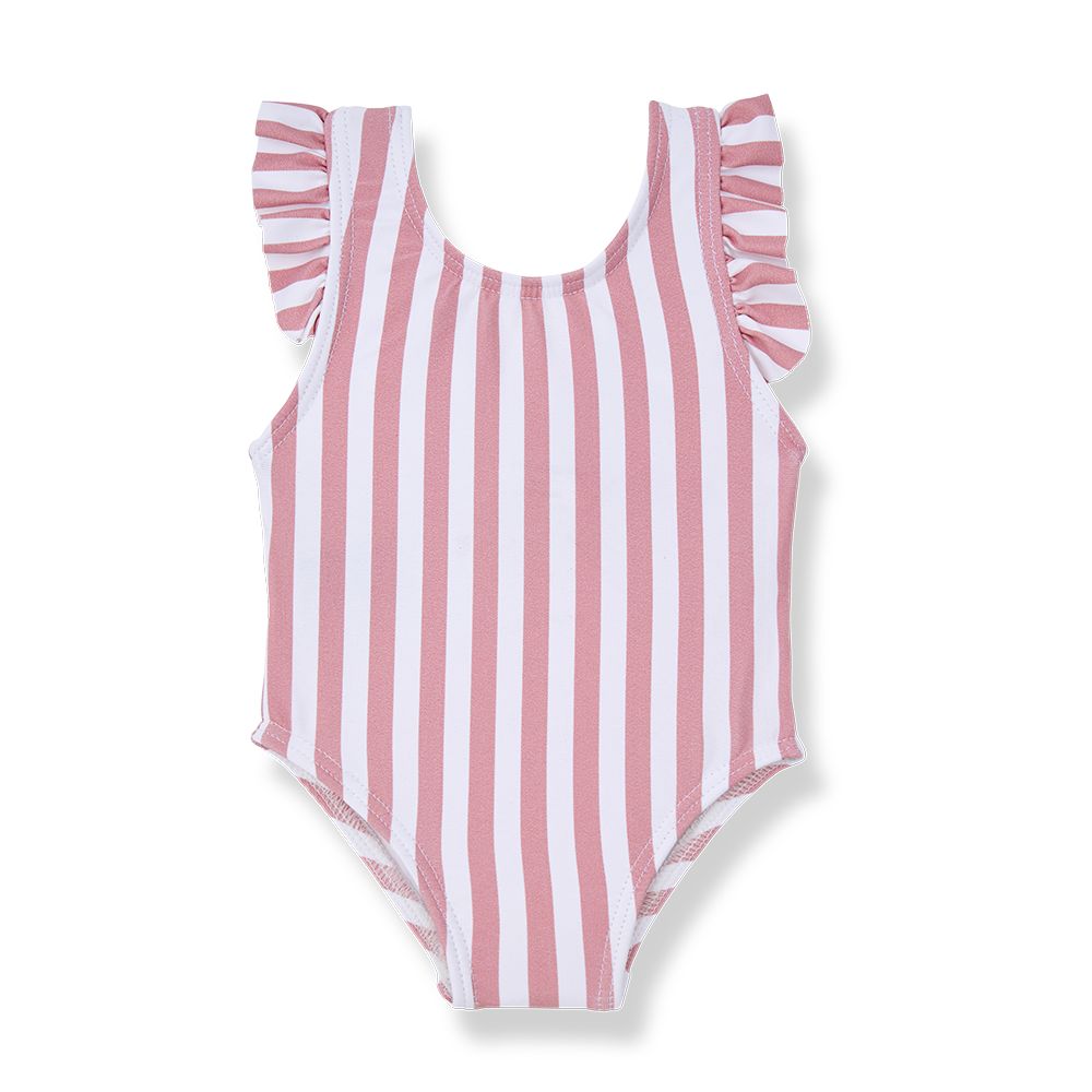 1 + in the Family PONSA Striped Swimsuit