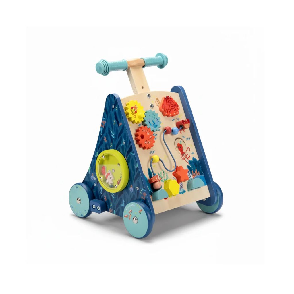Moulin Roty Aventures de Paulie- Walking Activity Trolley