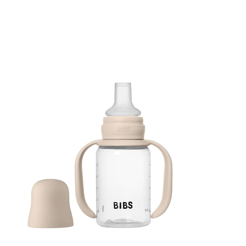 BIBS Baby Sippy Bottle Spout Silicone 150 ml Blush