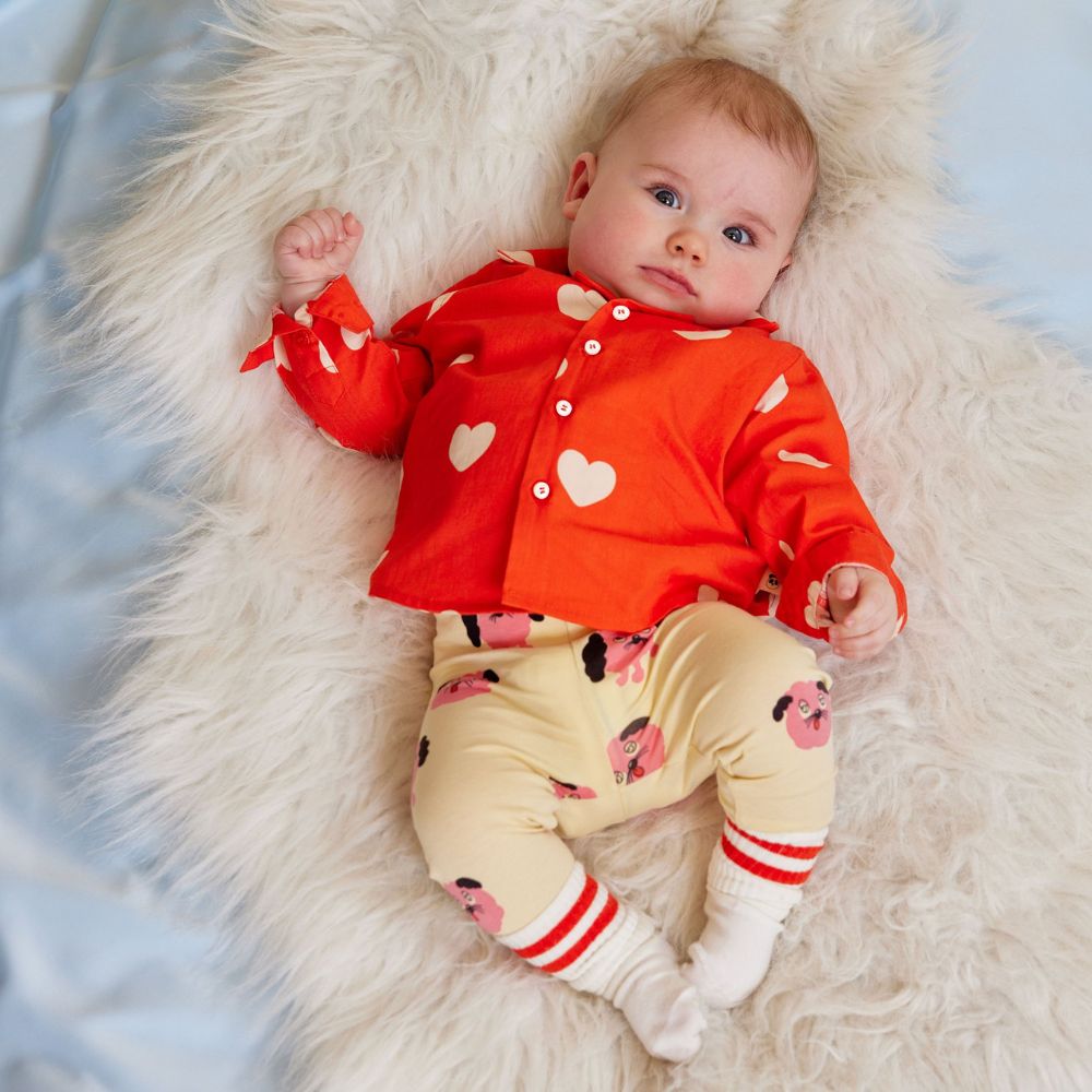 Mini Rodini Doggies aop Leggings
