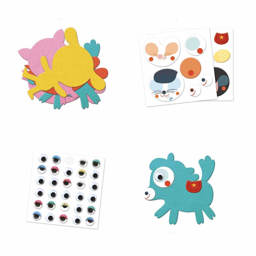Djeco Stickers- I Love Animals