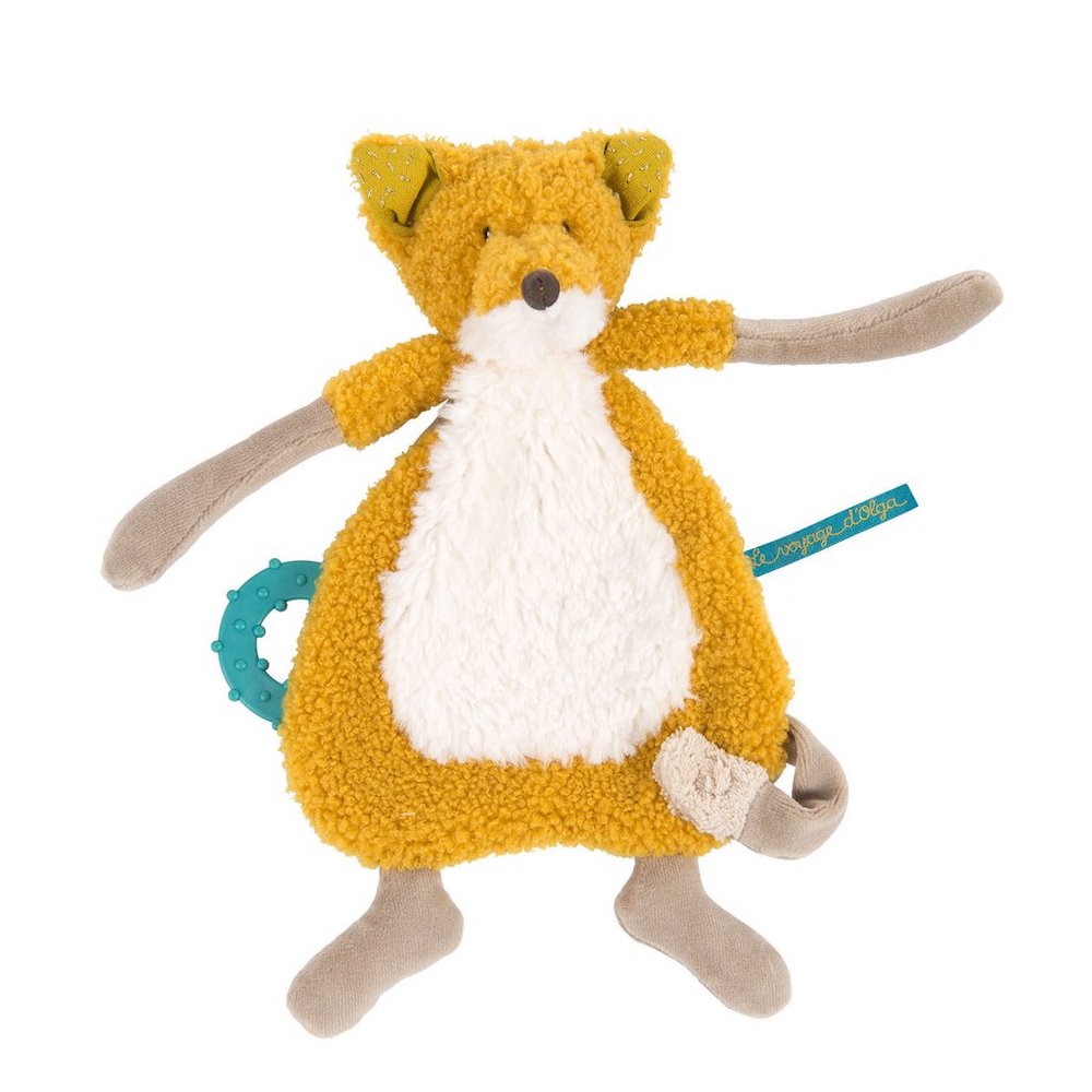 Moulin Roty Fox Cuddle with Pacifier Holder R