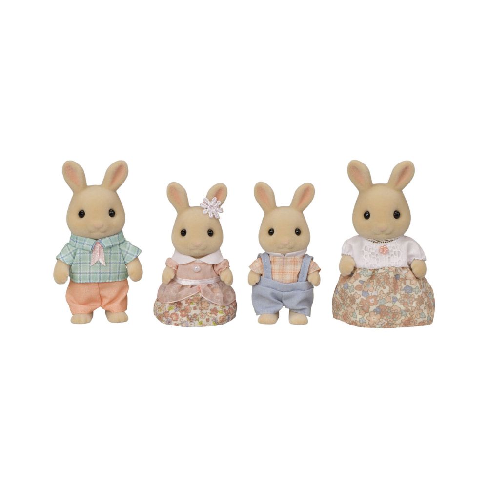 Calico Critters Milk Rabbit Family