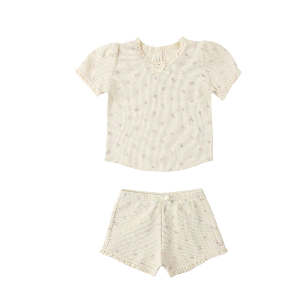 Quincy Mae Ruby Set Mauve Ditsy