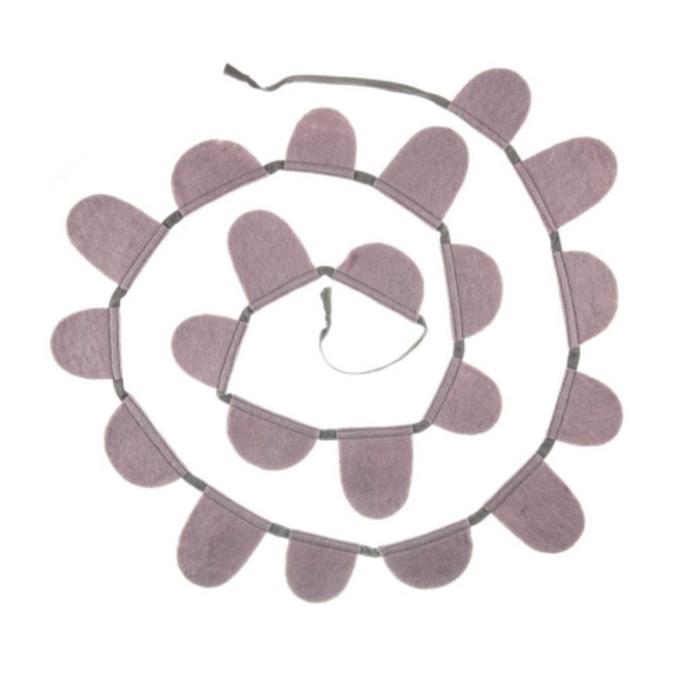Muskhane Round Flag Garland - Iris 200cm