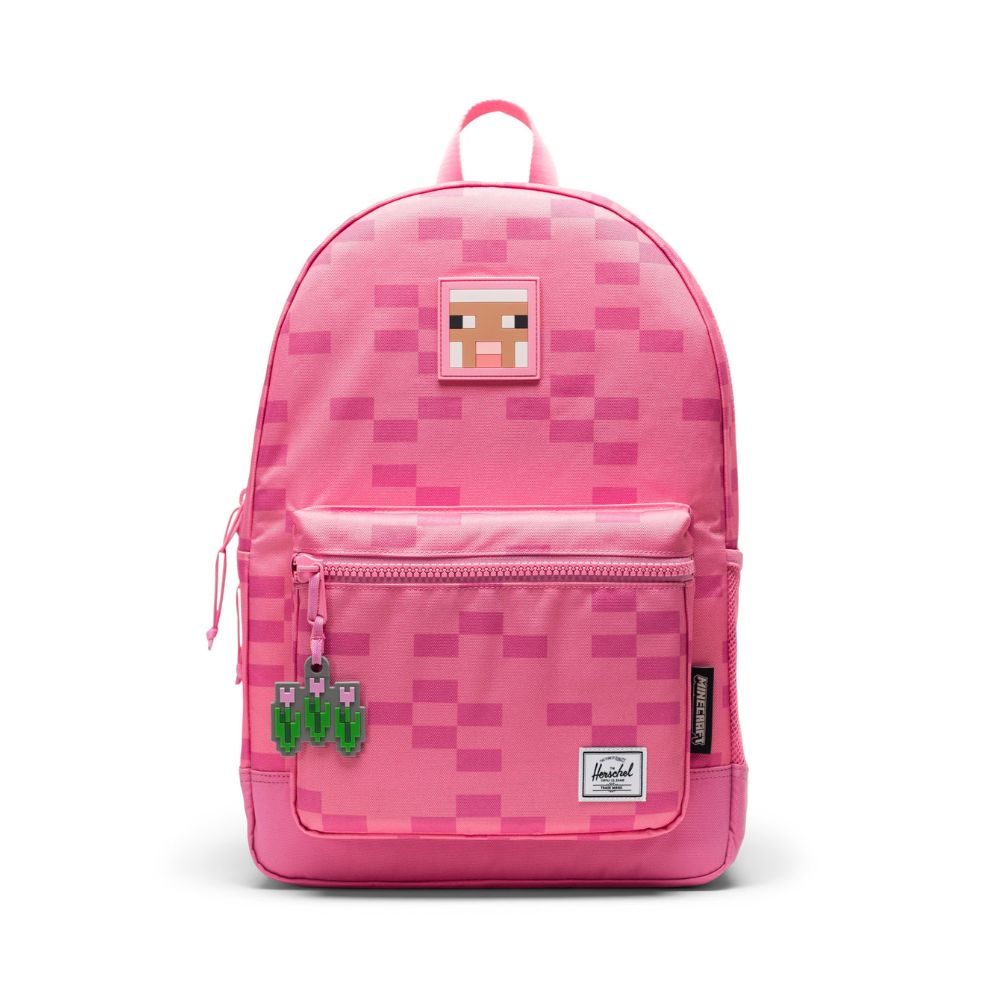 Minecraft Herschel Heritage Youth Backpack Pink Sheep