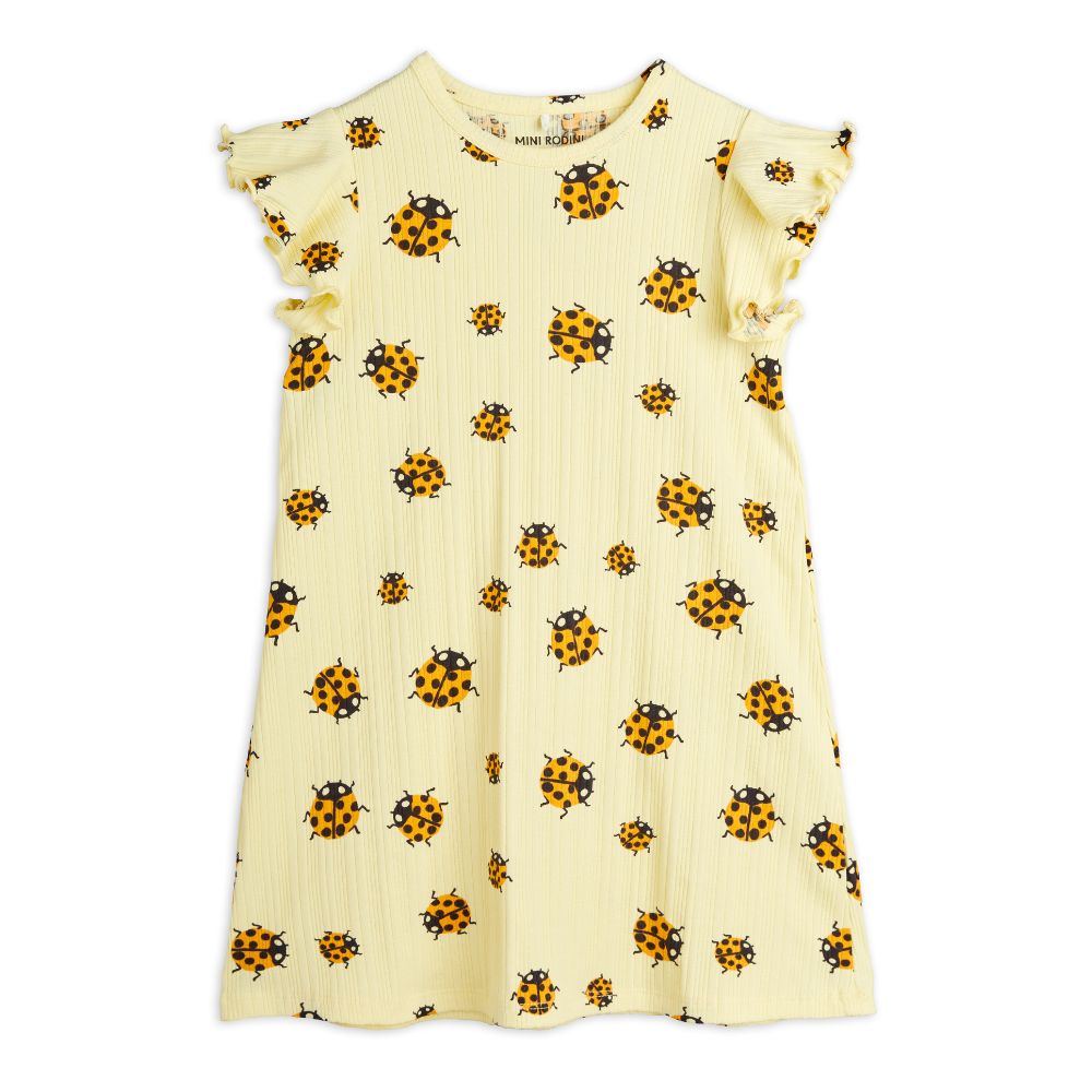 Mini Rodini Ladybugs AOP Wing Dress