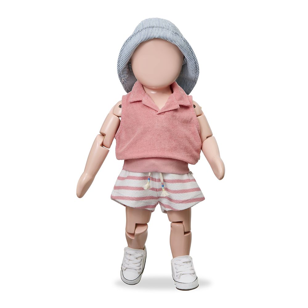1 + in the Family SELVA TERRY Polo Vest