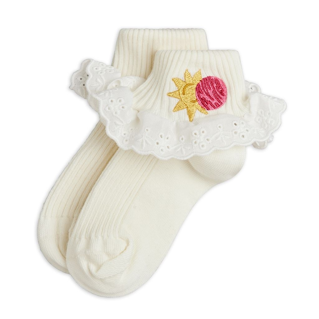 Mini Rodini Space Lace 1 Pack Socks