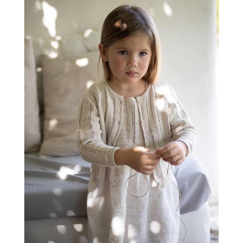 1 + in the Family SAONA Embroidered Garza Dress