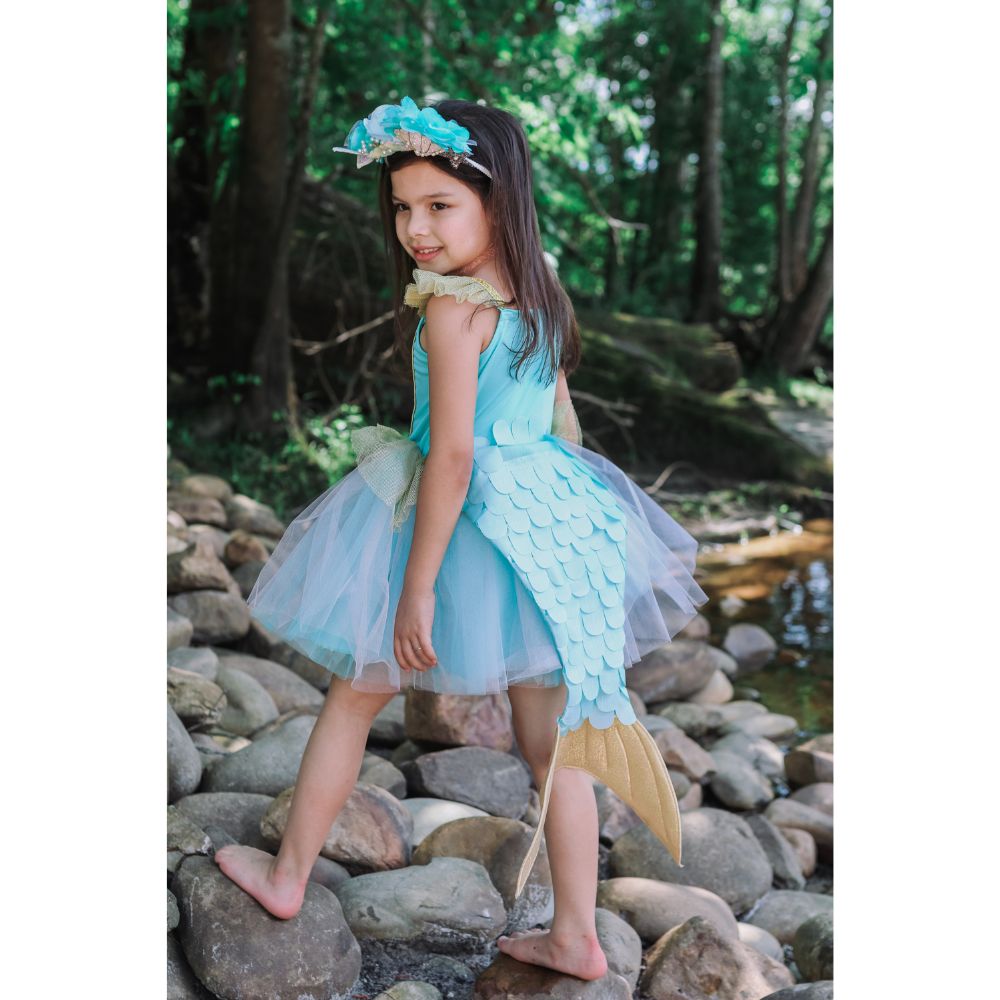 Mermalicious Dress w/Tail, 5-6