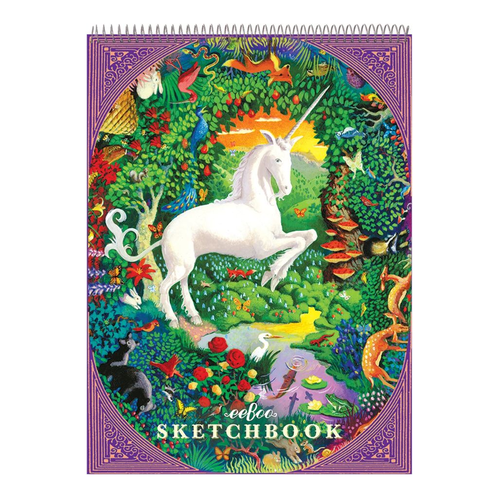 Eeboo Sketchbook - Unicorn