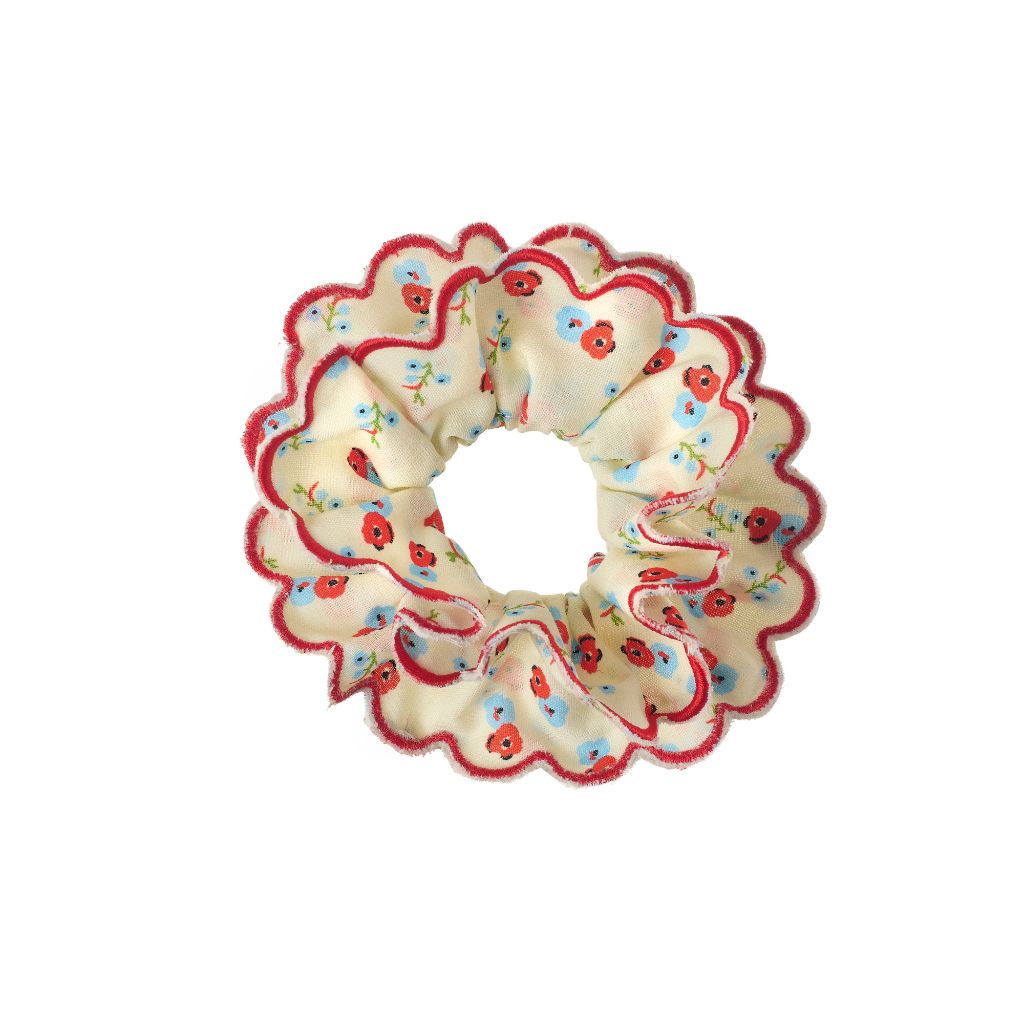 Rockahula Martha Ditsy Scalloped Scrunchie