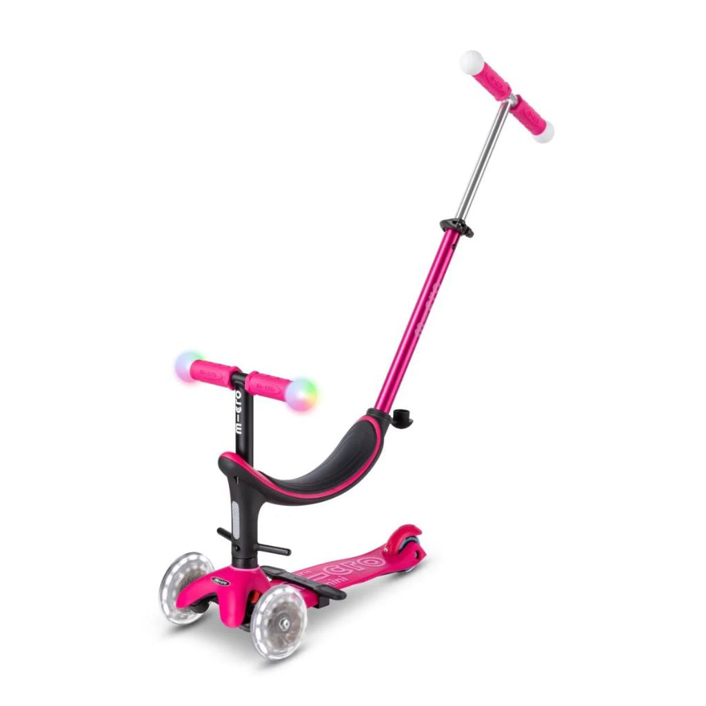 Micro Mini 2 Grow Magic LED Scooter - Pink