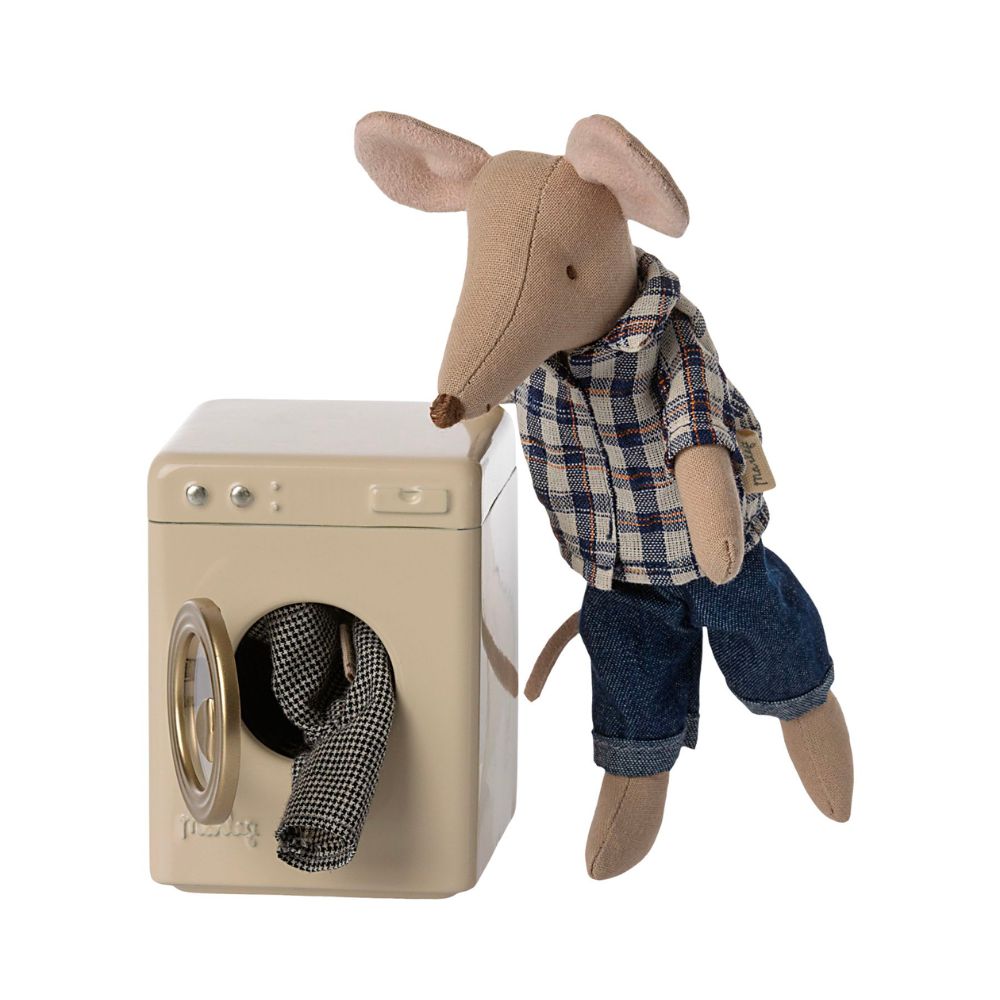 Maileg Washing Machine, Mouse
