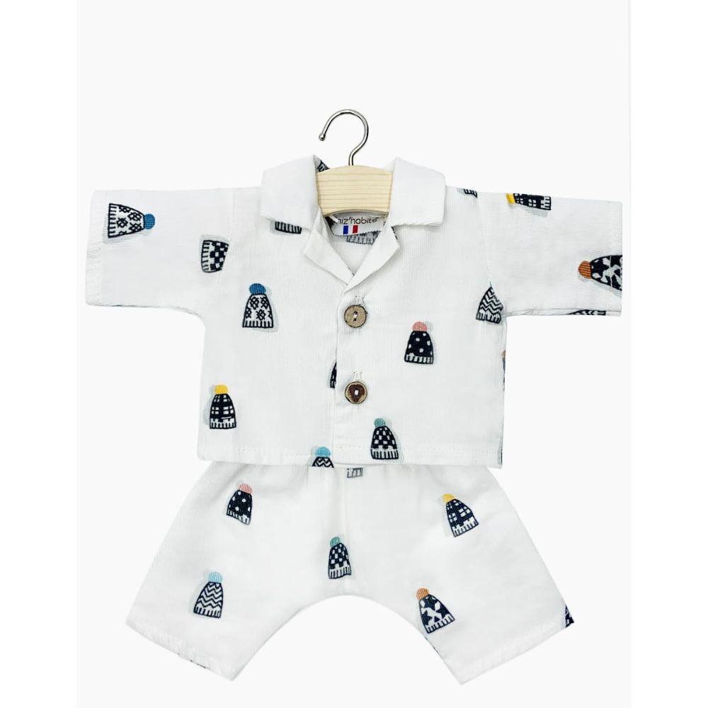 Minikane Clothing for Gordis Dolls 34cm- Albert Pajamas Milleraies Top Winter