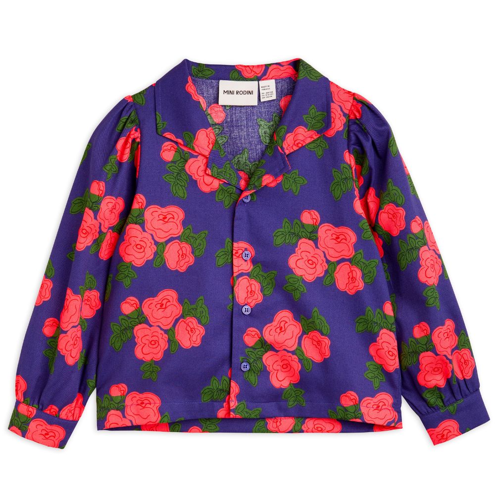 Mini Rodini Roses aop Woven Blouse