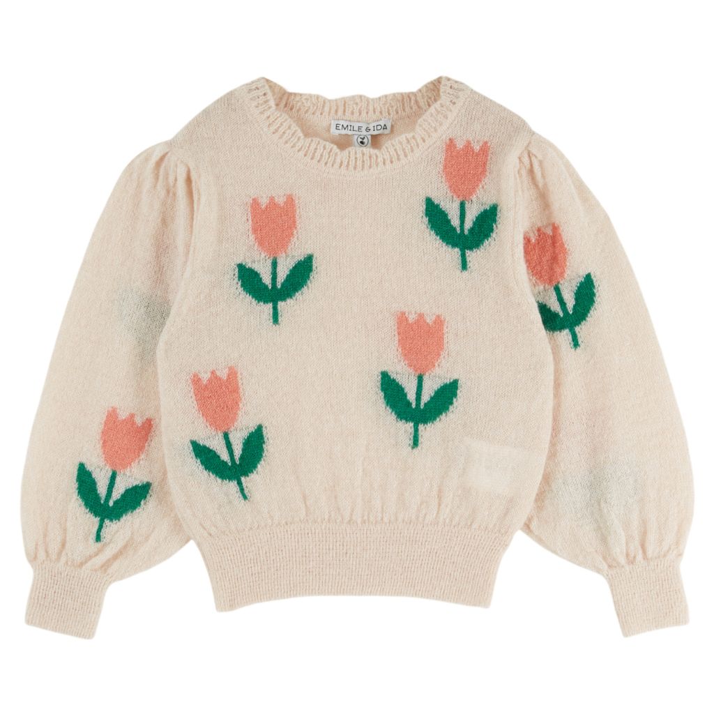 Emile & Ida Sweater Pink Tulip