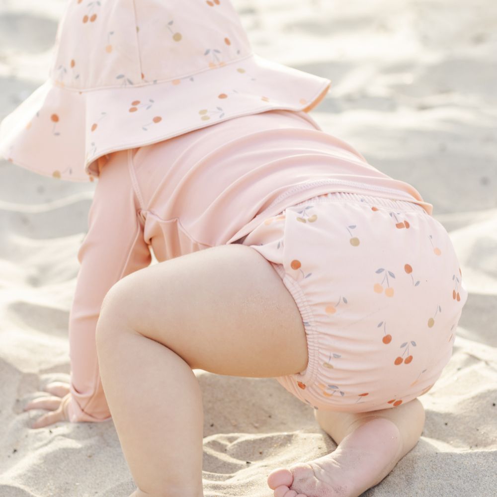 Quincy Mae Swim Diaper Blush