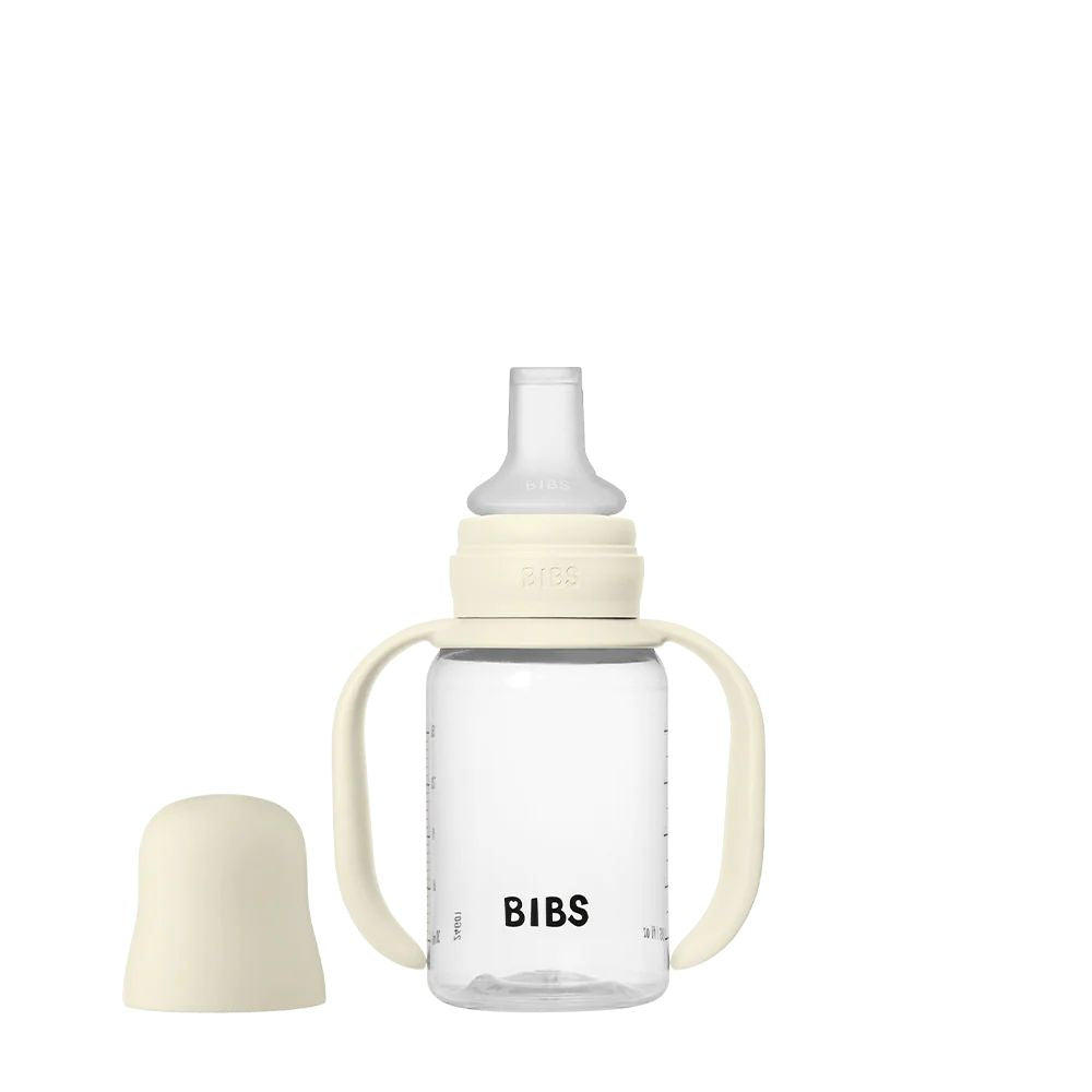 BIBS Baby Sippy Bottle Spout Silicone 150 ml Ivory