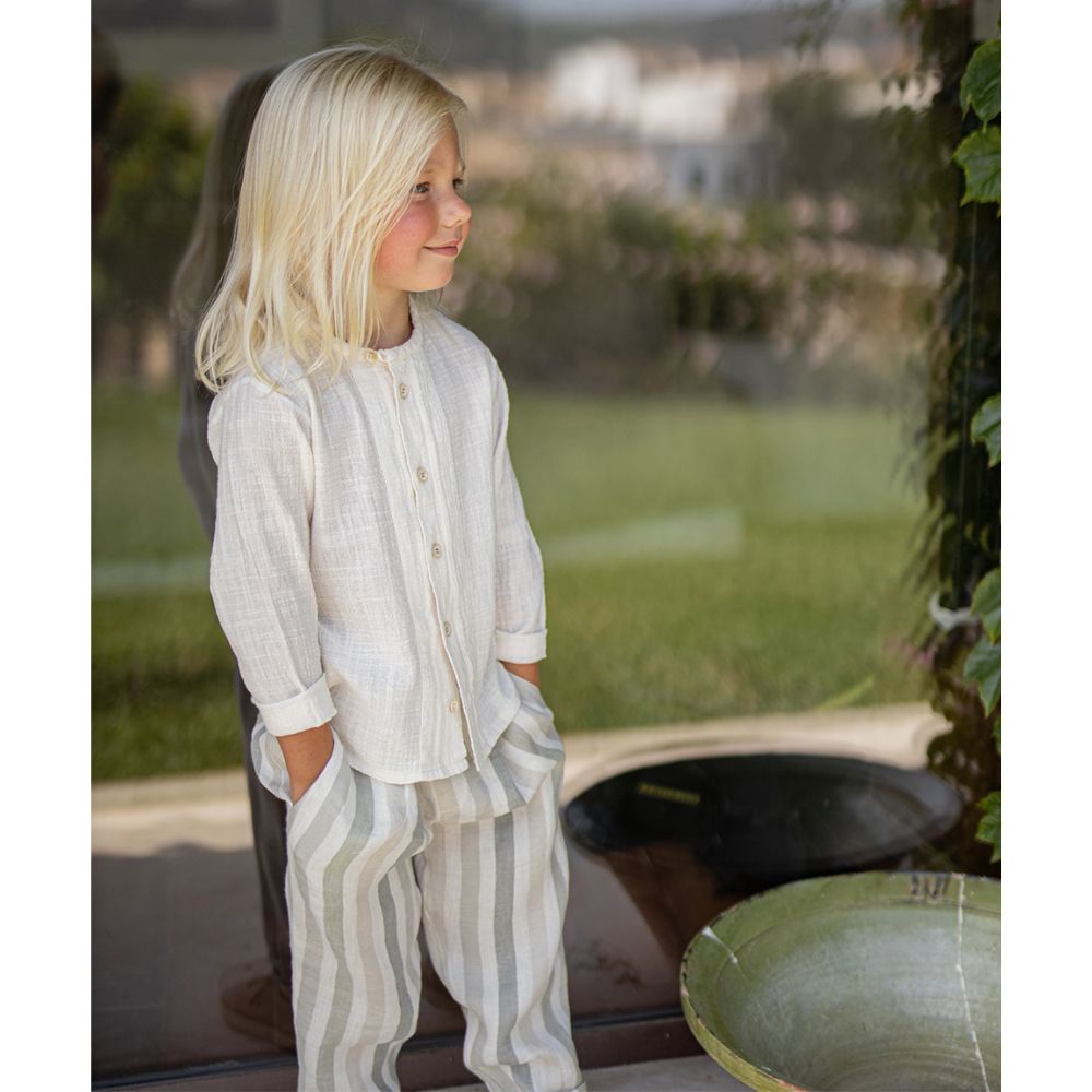 1 + in the Family PUBOL Muslin Shirt