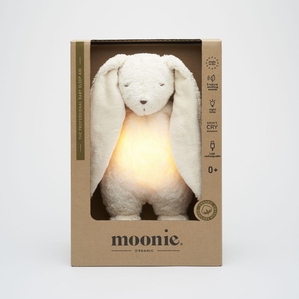 Moonie Natur Organic Humming Bunny - Polar