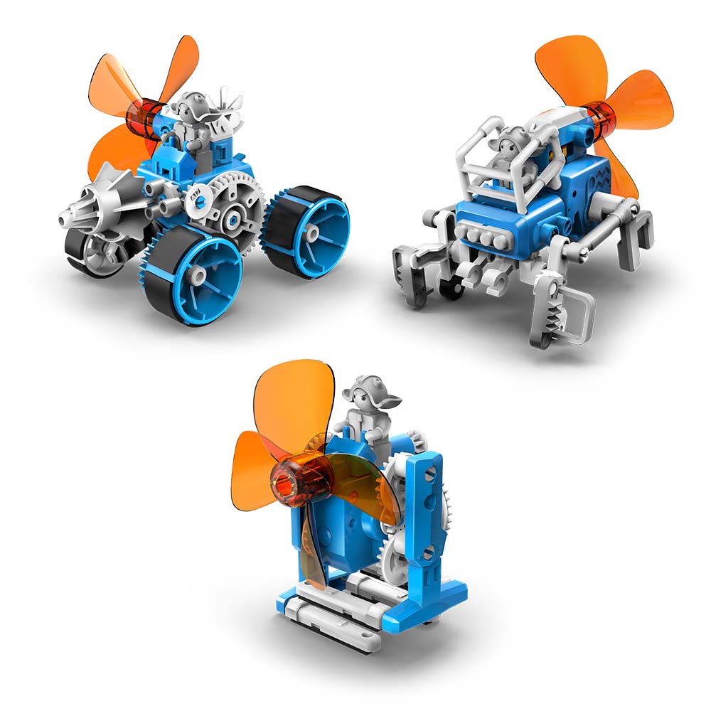 Windbots- 6 in 1 Wind Powered Machine Kit