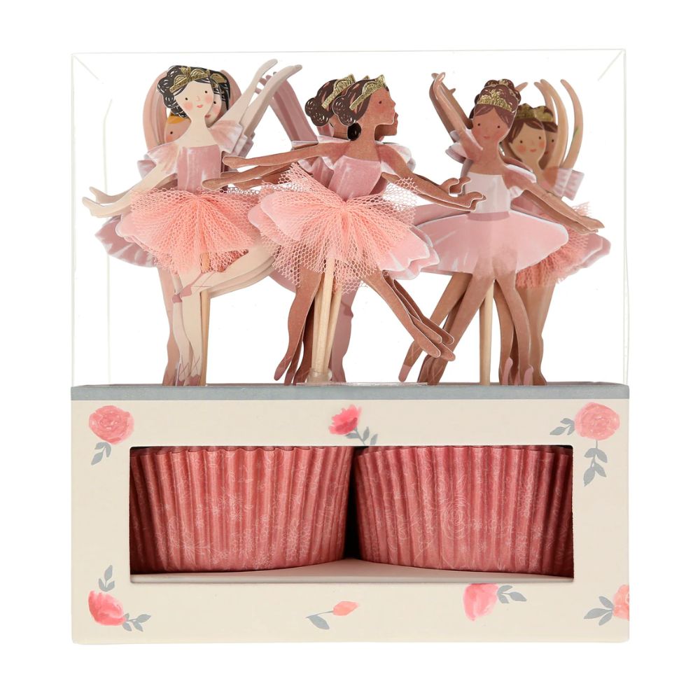 Meri Meri Ballerina Cupcake Toppers