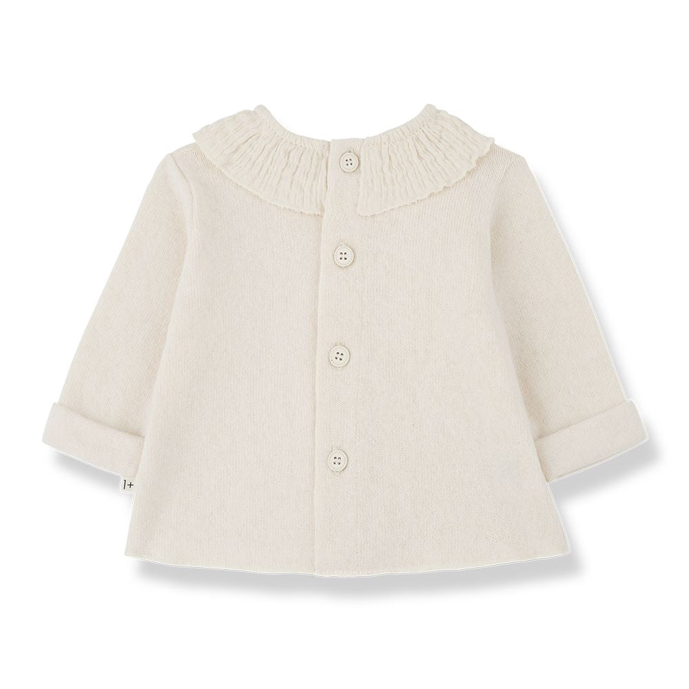 1 + in the family Newborn EROLA Collared Fleece Top
