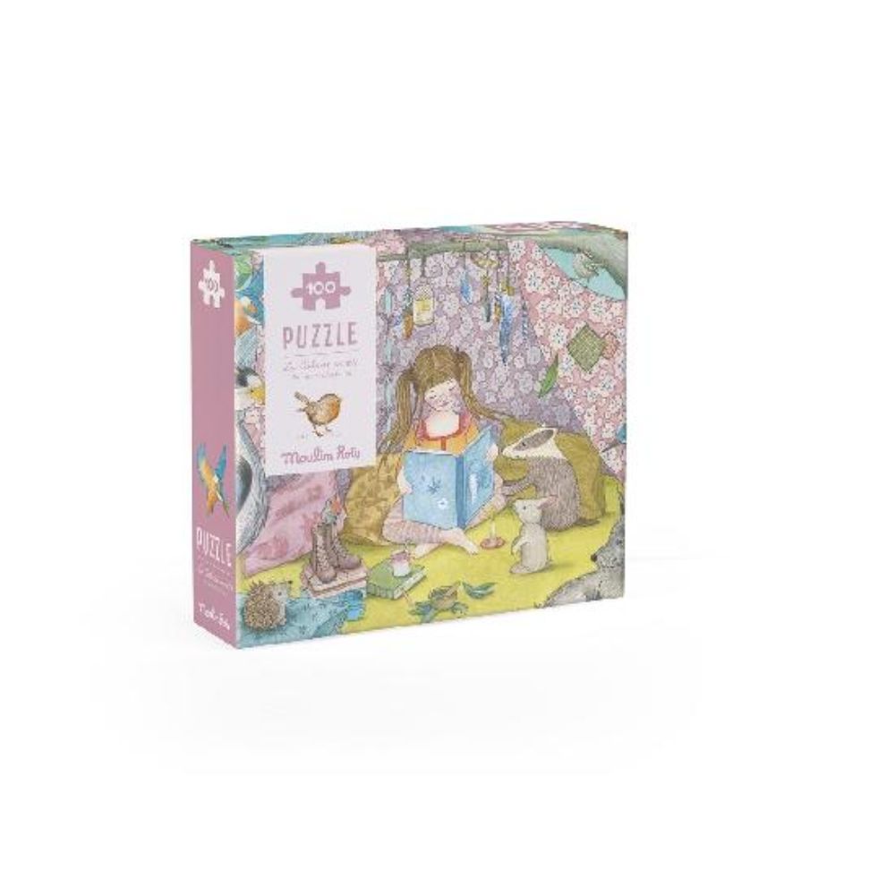 Moulin Roty Les Rosalies - Secret Playhouse Puzzle 100 pcs