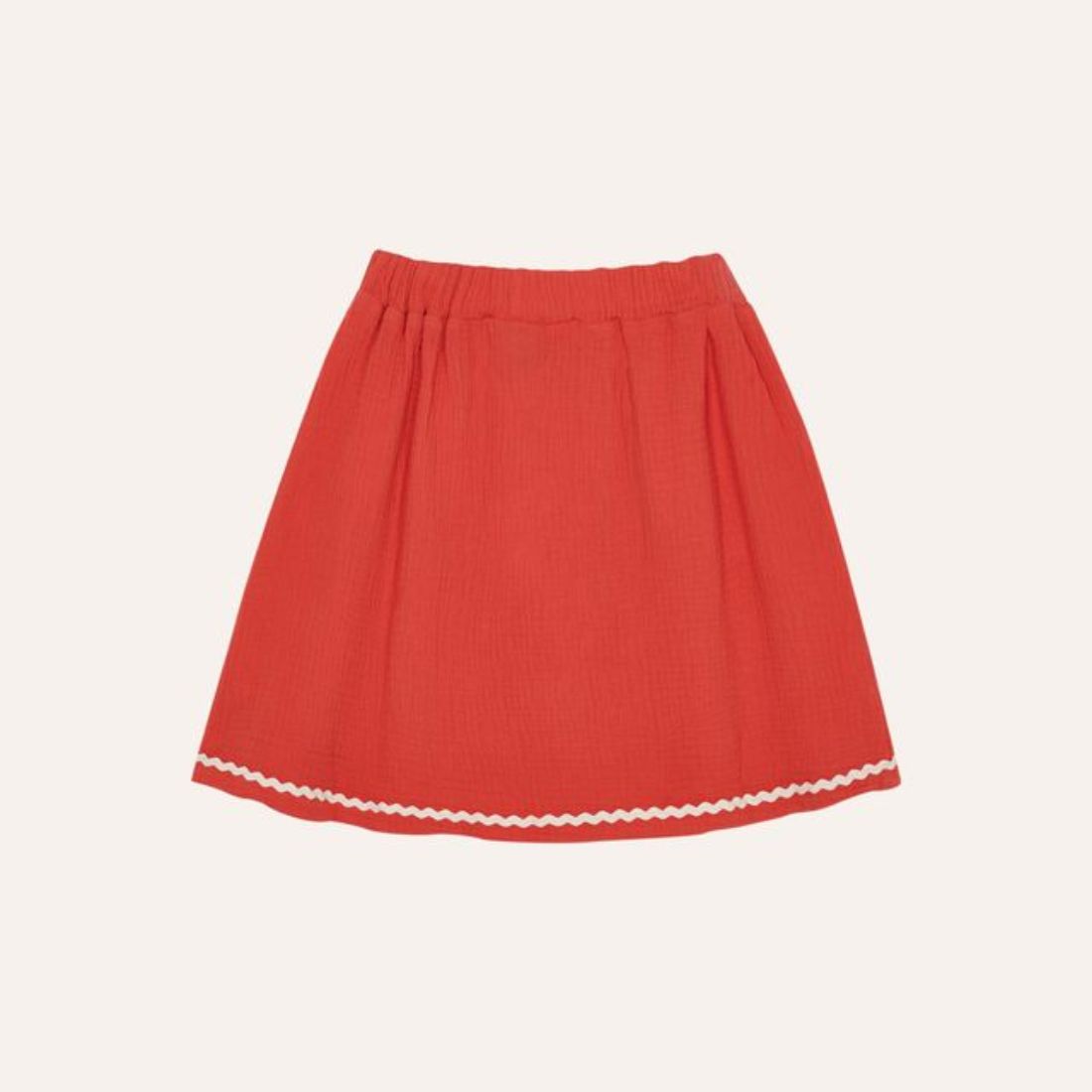 The Campamento Red Bambula Skirt