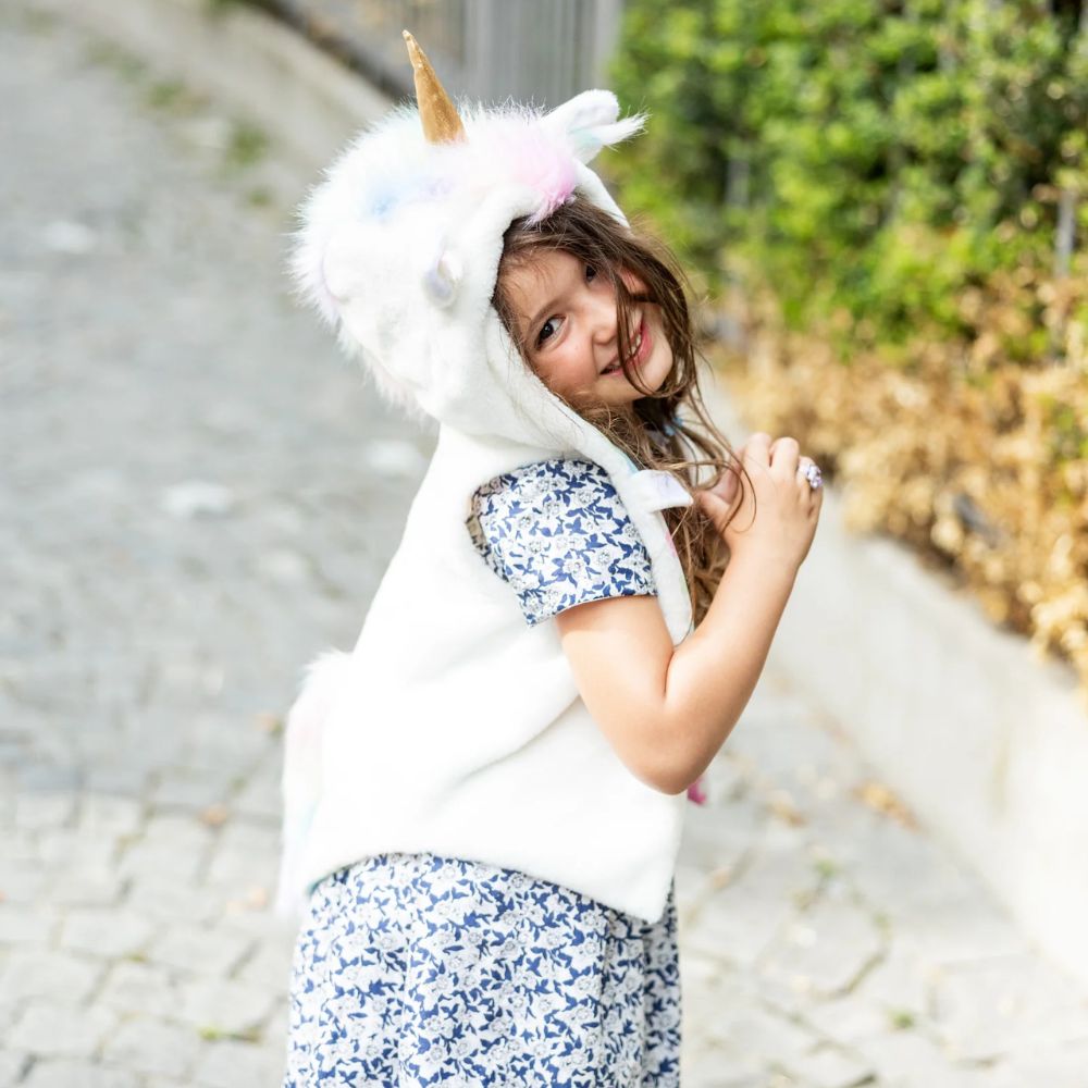 The All Day Everday Unicorn Vest, Size 5-6