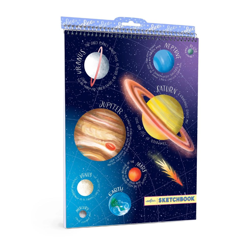 Eeboo Our Planets Sketchbook