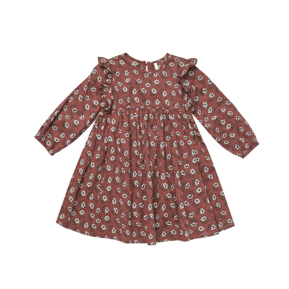 Rylee + Cru Piper Dress Holiday Bloom