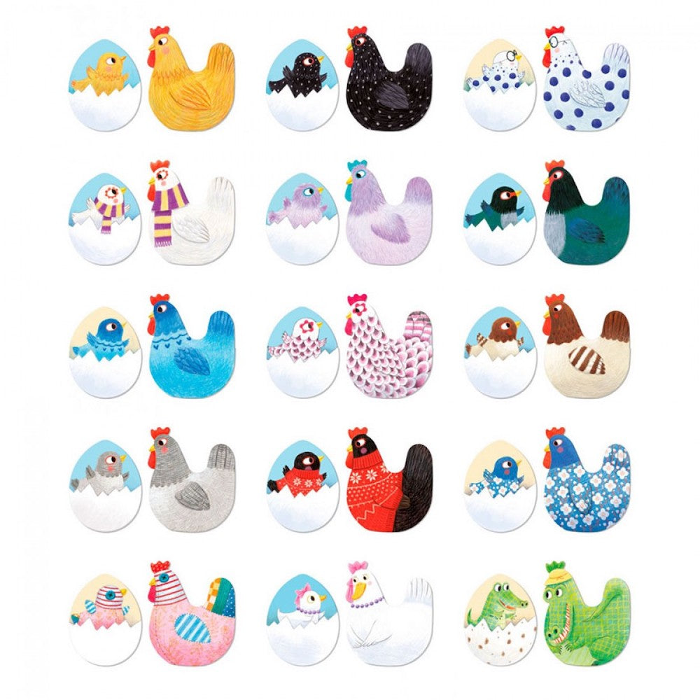 Londji Memory Game- Chicks and Chickens