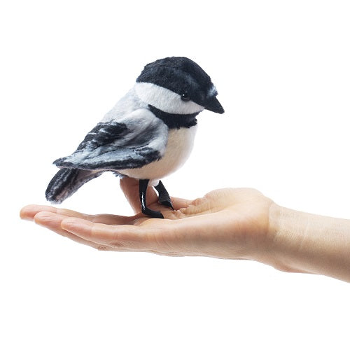 Finger Puppet - Mini Chickadee