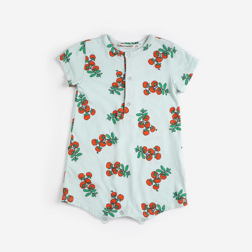 Bobo Choses Baby Juicy Tomatoes all over playsuit