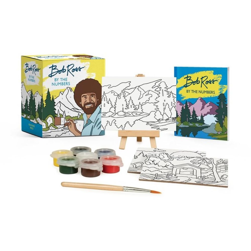 Bob Ross By The Numbers Mini Kit
