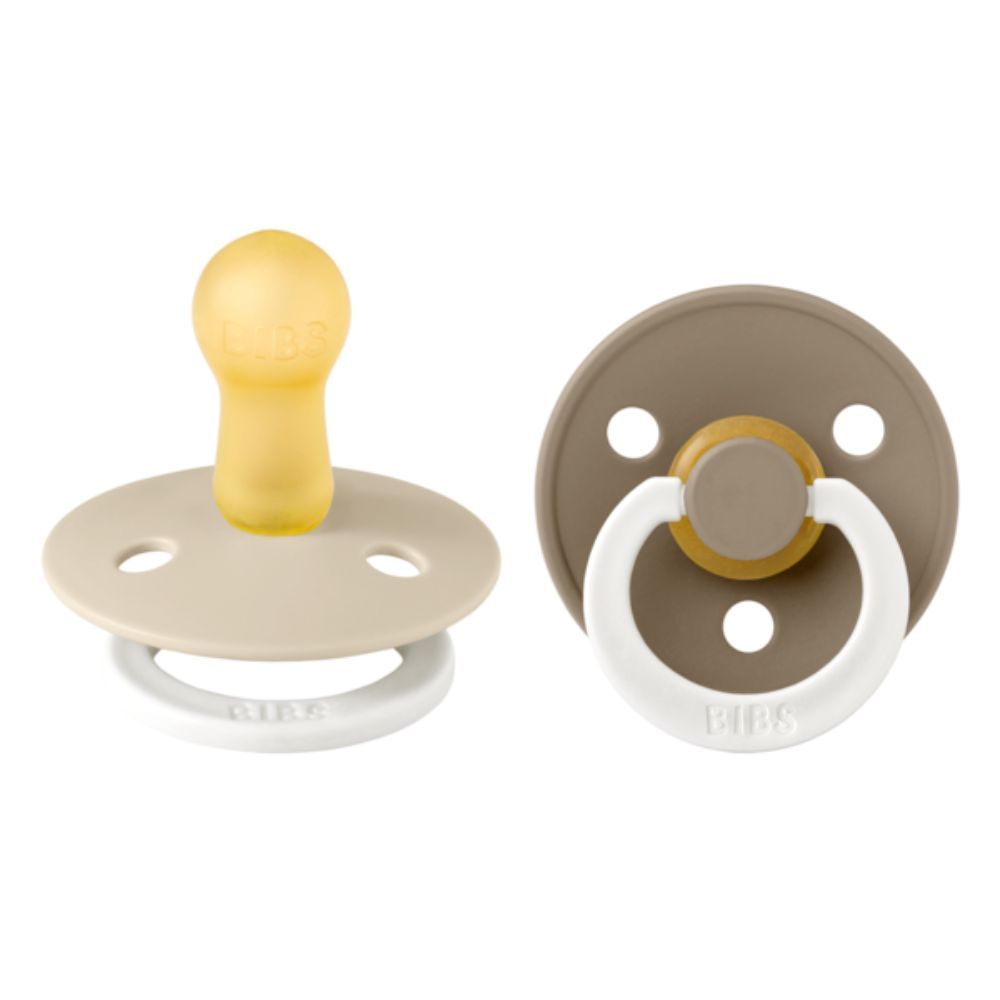 BIBS Pacifier Original COLOUR Latex 2 PK