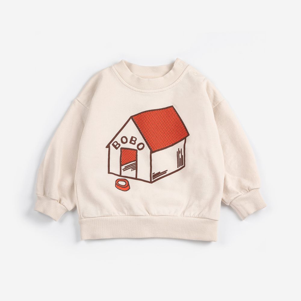 Bobo Choses Baby Pickles is at Home sweatshirt