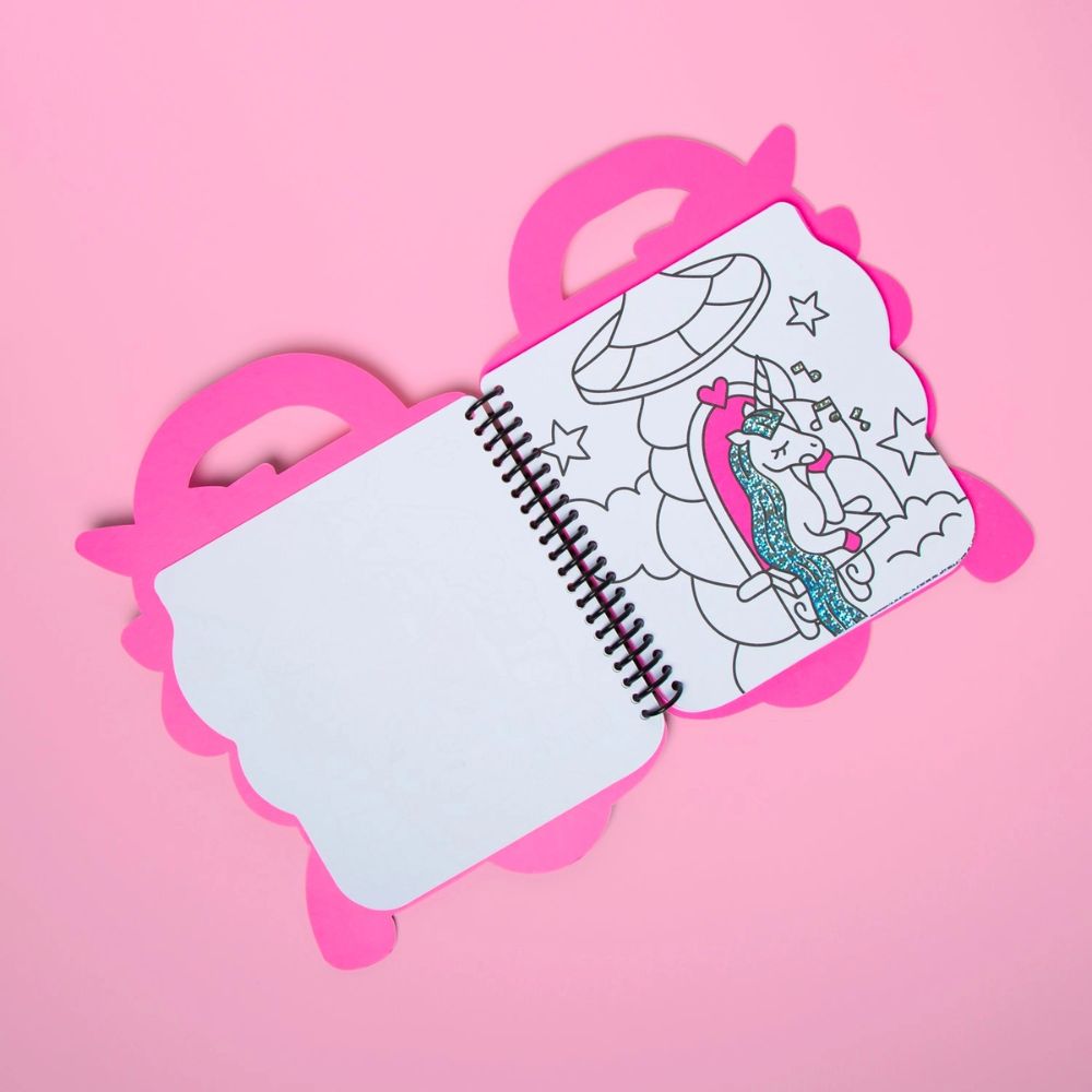 Omy Unicorn Super Coloring & Sticker Book