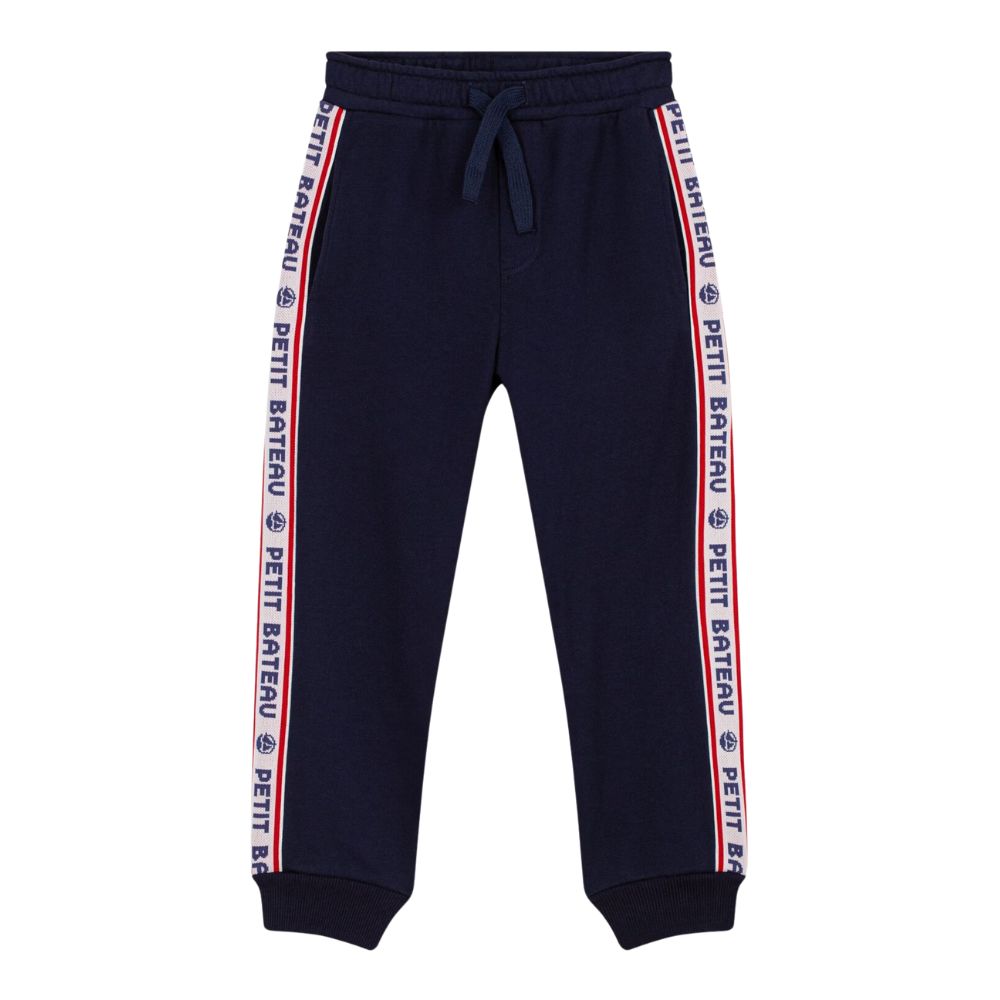 Petit Bateau Side Logo Jersey Pants