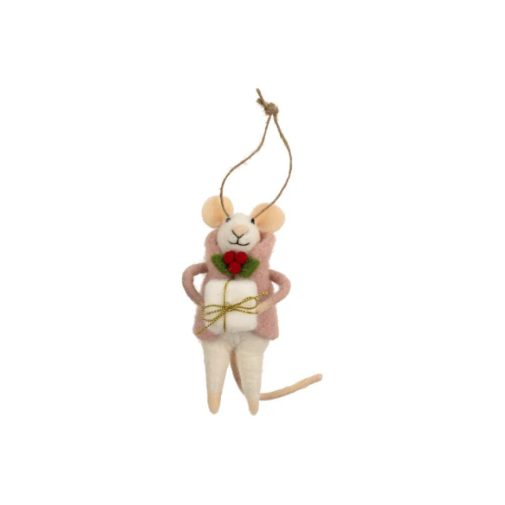 Gifting Gracie Mouse Holiday Ornament