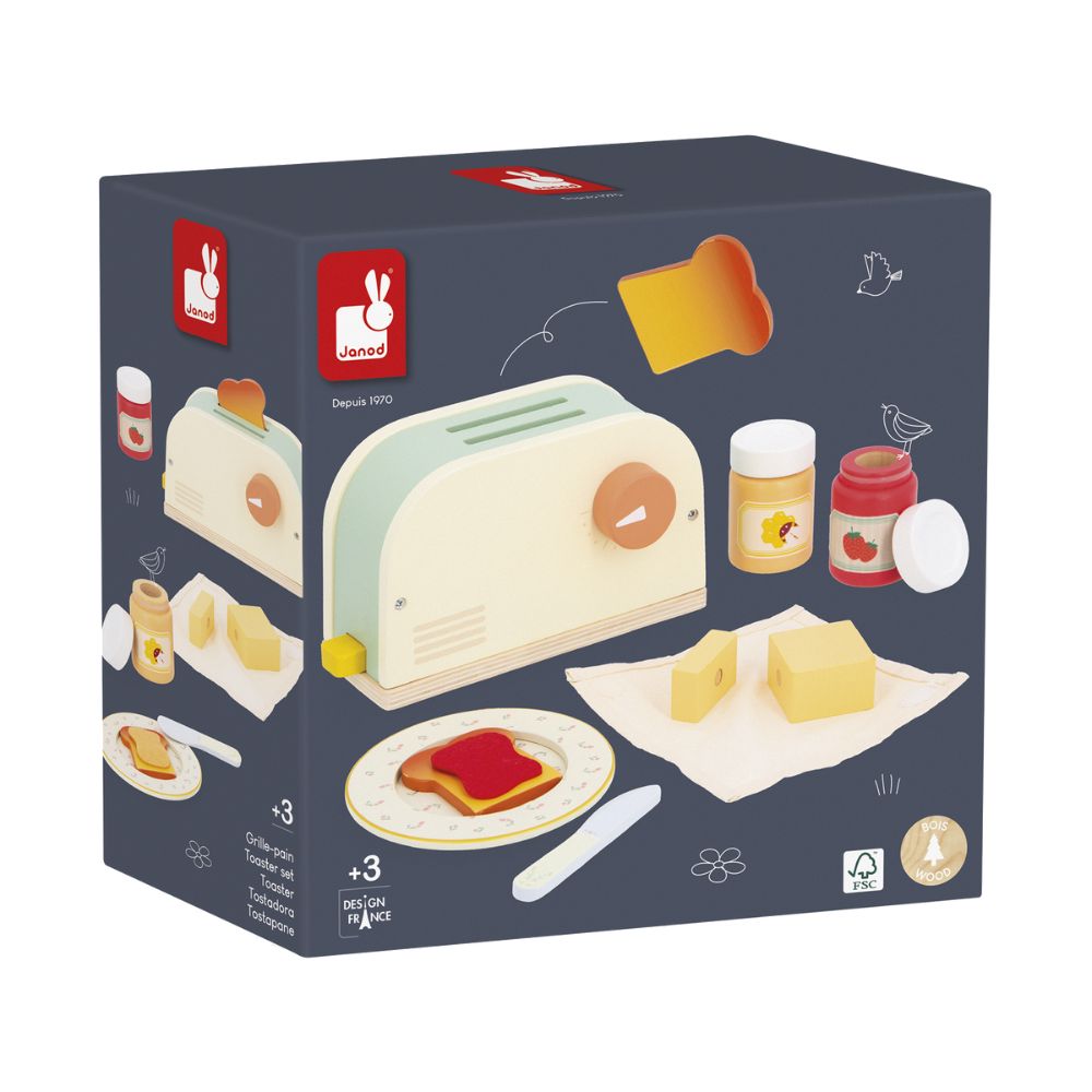 Janod Mamie Soleil - Toaster Set