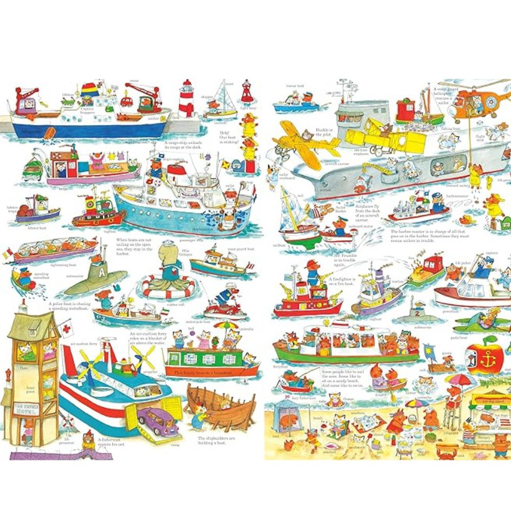 Richard Scarry's Biggest Word Book Ever! Written and illustrated by Richard Scarry
