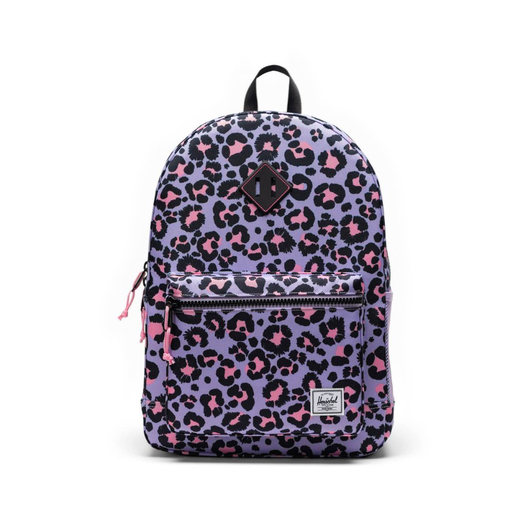 Herschel Heritage Youth Backpack Scribble Leopard Sachet Pink