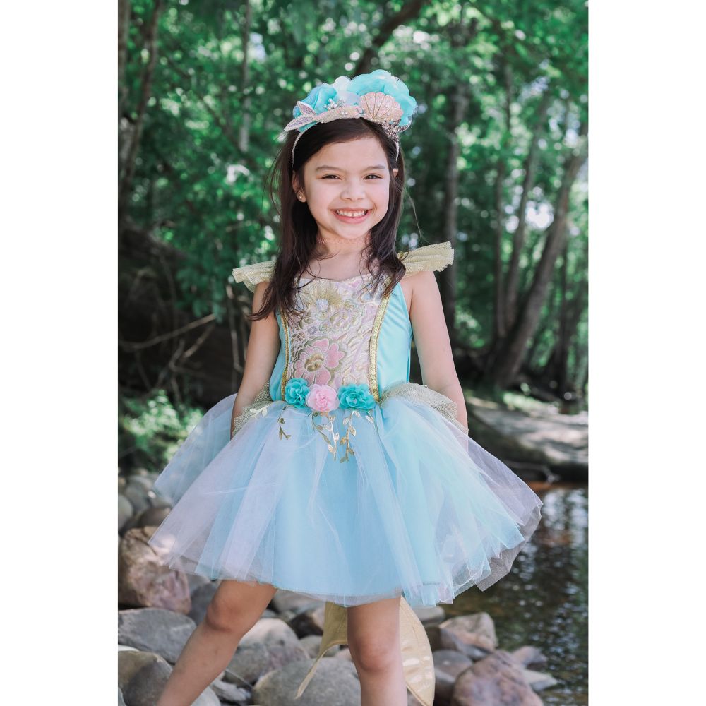 Mermalicious Dress w/Tail, 5-6